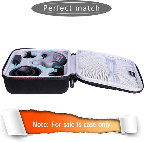 LTGEM EVA Hard Case for Dremel Versa Cleaning Tool- Grout Brush- Bathroom Shower Scrub- Kitchen & Bathtub Cleaner - Travel - Protective Carrying Storage Bag