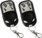 2 for Chamberlain Liftmaster Craftsman Garage Door Opener Remote Keychain