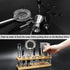 Bartender Kit with Stand,Cocktail Shaker Set Stainless Steel Bar Tool Set for Drink Mixing with Mixing Spoon Measuring Jigger, Liquor Pour Awesome Drink