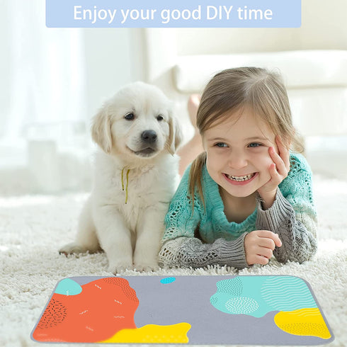 Sntieecr 3 PCS Sublimation Blank Door Mat Set for Grey, Sublimation Heat Transfer Welcome Mat Outdoor Indoor Entrance Non Slip Washable Mats for DIY Home Door Mat (23.6 x 15.7 Inche)