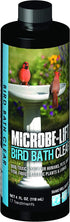 MICROBE-LIFT 10BBC4 Bird Bath Clear Two-In-One Water Cleaner and Surface Treatment for Outdoor Birdbaths and Fountains, Safe for Birds, Fish, and Frogs, 4 Ounces