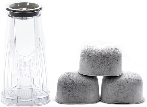 PUREHQ Keurig Starter Kit Replacement for Keurig 2.0 K200, K250, K35, K-Duo and K-Compact Coffee Makers Includes Filter Holder and 3 Pack of Keurig Compatible Water Filters