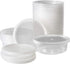 DuraHome - Deli Containers with Lids 8 oz. Leakproof - 40 Pack Plastic Microwavable Clear Food Storage Container/Slime Premium Heavy-Duty Quality, Freezer & Dishwasher Safe