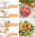 Electric Mini Garlic Chopper 2PCS Cups, Wireless Powerful Garlic Press Chopper, Portable 250ml+100ml Cups Garlic Blender For Vegetable, Fruit, Onions, Meat, Salad, Baby Food, IP68 Waterproof (Pink)