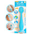 Bumco Diaper Cream Spatula - Baby Bum Brush for Butt Paste Diaper Cream, Baby Butt Cream Diaper Cream Applicator, Butt Spatula Baby Necessities, Diaper Cream Brush, Blue