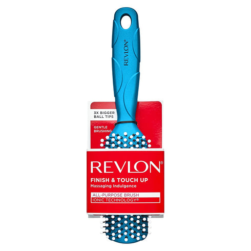 Revlon All Purpose Hair Brush | Gentle Brushing, Finish & Touch Ups (Color May Vary)