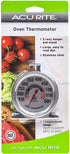 AcuRite 00620A2 Stainless Steel Oven Thermometer, 1, Silver