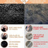 Yusoki Black Faux Fur Throw Blanket,2 Layers,50" x 60", Soft Fuzzy Fluffy Plush Furry Comfy Warm Blanket for Couch Bed Chair Sofa Bedroom Men