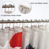 DESIHOM Funny Shower Curtain Anime Godzilla Shower Curtain Asian Shower Curtain Cool Japanese Artistic Shower Curtain Polyester Fabric-72" x 72"