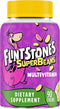 Flintstones SuperBeans, Kids Multivitamin with Immunity Support with Vitamins A, D, Iodine & Zinc to Support Healthy Growth, Fruit Flavored, Vegetarian, Jelly Bean Chews, 90 Count (Packaging may vary)