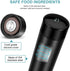 Water Bottle, Tea Infuser Bottle Thermoses Water Bottle, Travel Mug with Smart LCD Touch Screen, Keep Hot Or Cold, Car Portable Travel Tea Coffee Vacuum Thermoses Cup, Anti-collision, Leak-proof, 18oz