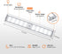 30 LED Closet Lights 3 Pack, Otdair Dimmable Closet Lights Motion Sensored, Rechargeable Under Cabinet Lighting Stick-on Anywhere, for Kitchen, Wardrobe, Stairs, Bedroom, Hallway