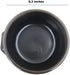 Jovely Korean Cooking Ceramic Stone Bowl(Dolsot or Ddukbaegi) Diameter 6.3'' High 2.95'' Sizzling Hot Pot for Korean food such as Bibimbap and Soup (with Premium Tray and Special Bowl Tongs Set)