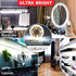 White LED Strip Lights, 16.4ft Dimmable LED Light Strip with Memory Function, 300 Bright 6500K 2835 LEDs, Self-Adhesive 12v Flexible LED Rope Lights for Kitchen Cabinet Mirror Bedroom Closet Decor