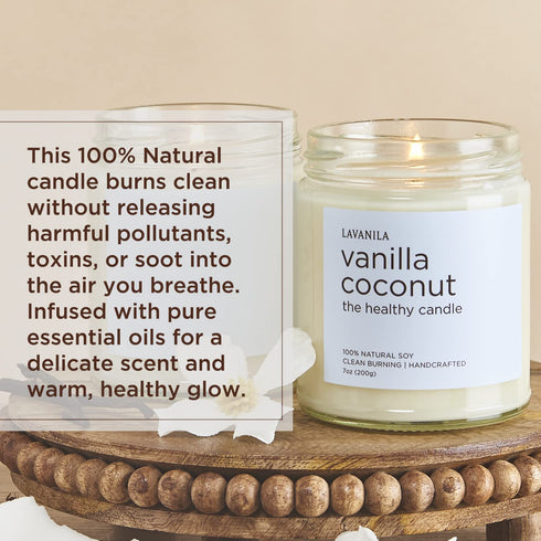 Lavanila - The Healthy Candle, Vanilla Coconut (7 oz)
