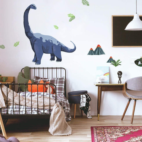 RoomMates RMK4104GM Brachiosaurus Dinosaur Peel and Stick Giant Wall Decals