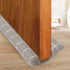 Twin Door Draft Stopper36 in Under Door Draft Stopper Bottom Seal Weather Stripping Window Breeze Blocker Sound Blocker Adjustable Door SweepsDouble Sided-Removable and WashableCheck Gray