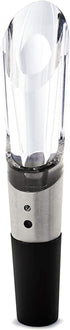Rabbit Wine Aerator and Pourer, 1.1 x 1.1 x 5.2 inches, Clear/Stainless Steel