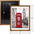 Relwaso 12x16 Frames Made to Display 11x14 Pictures with Mat or 12 x 16 Photo Without Mat, Picture Frames Made of Solid Wood for Vertical or Horizontal Wall Mounting
