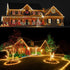 MYGOTO 165FT 500LED String Lights LED Starry Fairy Light, Twinkle String Lights Decorative Lights with 8 Modes 30V Plug in for Wedding,Patio,Gate,Party Indoor Outdoor Decoration (Warm White)