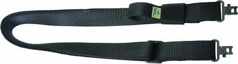 Outdoor Connection Super Sling 2 with Talon Swivels, 1 1/4-Inch, Black