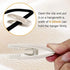 Velvet Hangers Clips Flocked Finger Clips Velvet Clothes Clips Strong Pants Hangers Clips for Slim-line Clothes Velvet Hangers (Beige,48 Pieces)