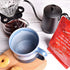 Bosmarlin Large Ceramic Coffee Mug, Big Tea Cup for Office and Home, 21 Oz, Dishwasher and Microwave Safe, 1 PCS¦ (Blue)
