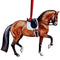 Dressage Horse Christmas Ornaments, Horse Gifts for Women, Horse Ornament Decor (Bay)