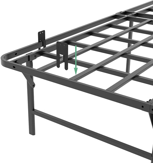 ZIYOO Non Slip Mattress Gaskets for Smart Foldable Bed Base, Anti-Slip Baffle Fit for Metal Bed Frames, 6 PCS