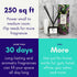 Air Jungles Lavender Scent Reed Diffuser Set with Sticks, Essential Incense Oil Air Freshener for Bathroom, Office, Gym, and Bedroom Fragrance, 3.4 fl. oz
