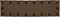 VHC Brands Black Star Runner Woven 13x48 Country Rustic Kitchen Tabletop Design, Raven Black and Tan