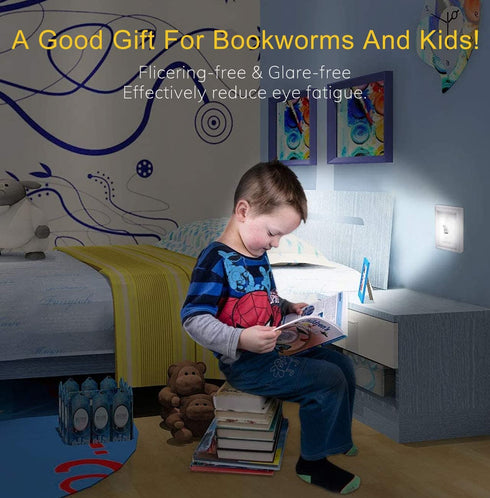 LED Night Light Switch, 200 Lumen Wireless COB LED Switch Light, Under Cabinet, Shelf, Closet, Garage, Kitchen, Stairwell and Emergency, Battery Operated, Batteries Included, 4 Pack