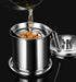 WUWEOT Bacon Grease Container with Strainer, 2 L/2.1 Quart Stainless Steel Oil Strainer Pot Grease Can with Dust-Proof Lid, Easy Grip Handle and Tray for Bacon Fat, Kitchen Cooking or Frying Oil