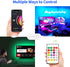 TV LED Backlight, Hamlite 12.5Ft USB Smart LED TV Lights with Alexa for 32 to 55inch Music Sync, RGBW 6500K DIY Color Changing Bias Lighting