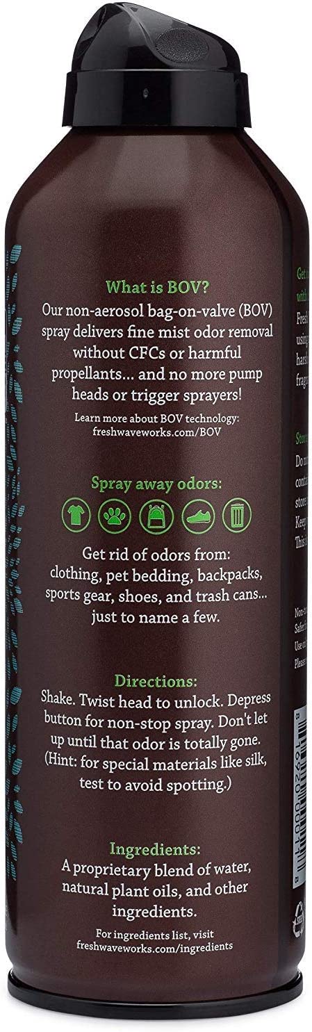 Fresh Wave Odor Eliminator Spray & Air Freshener, Non-Aerosol, Fine Mist, 8 oz.