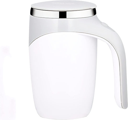 Automatic Magnetic Stirring Coffee Mug, Rotating Home Office Travel Mixing Cup?Funny Electric Stainless Steel Self Mixing Coffee Tumbler, Suitable for Coffee, Milk, Cocoa and Other Beverages€¦€¦
