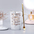 Biching Best Friend Birthday Gifts for Women - Birthday Gifts for Women Friends - Friendship Gifts for Women - Birthday Gifts for Male Friend, BFF, Sister, Women - Ceramic Marble Coffee Mug 14 Oz Grey