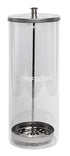 Diane Glass Sterilizing Jar Disinfectant Container for Salon, Barber Shop Large - 10 Tall x 3.4 Wide 33 Fl Oz Capacity Clear D6063