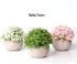 Artificial Plants?Fake Flowers Fake Plants Room Decor Artificial Green Fake Plant Artificial Plants in Pots for Home Decor Indoor ?Garden Office Wall Decoration Artificial Fake Flowers 3pcs ?01?