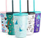Simple Modern Disney Elsa Toddler Cup with Lid and Straw | Reusable Insulated Stainless Steel Kids Tumbler | Classic Collection | 12oz, Frozen Elsa's Snowflake
