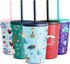 Simple Modern Disney Water Bottle for Kids Reusable Cup with Straw Sippy Lid Insulated Stainless Steel Thermos Tumbler for Toddlers Girls Boys 12oz Tumbler Frozen: Snowy Playtime