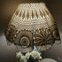Damanni Cotton Handmade Crochet Lace Tablecloth Doilies Doily,Round,Beige,39 Inch