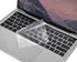 for MacBook Pro Touch Bar Keyboard Cover, CaseBuy Ultra Thin Clear Keyboard Skin for 2019 - 2016 Release MacBook Pro with TouchBar 13 Inch A2159 A1706 A1989 or 15 Inch A1707 A1990 Protective Skin