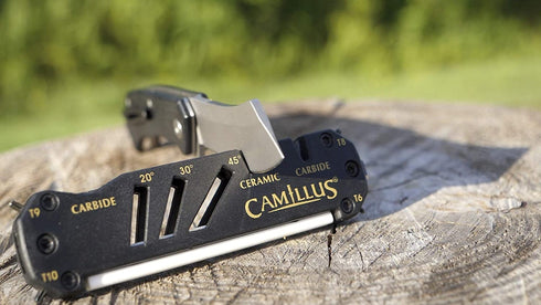 Camillus Glide Multitool Knife Sharpener (19224), Black, full size