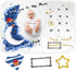 Miles&Molly Baby Monthly Milestone Blanket Boy | New Baby Boy Gifts for Baby Shower, Nursery Decor Baby Shower | Newborn Baby Mounth Blanket | Baby Boy Blanket, Baby Boy Gift 60x40