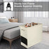 HOUSE AGAIN Double Laundry Hamper with Lid and Removable Laundry Bags, 160L, 2 Section Clothes Hamper with Handles for Bedroom, Bathroom, Laundry Sorting, Large Seperated Clothes Basket (Beige)