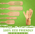 Bamboo Spurtle Set Pack of 6, Kitchen Spatula Set, Bamboo Utensils for Cooking, Bamboo Spoons for Cooking with Holder and Box Packaging, Spatulas for Nonstick Cookware