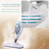 KEEPOW 8 Pack Microfibre Steam Mop Pads Compatible PurSteam ThermaPro 10-in-1