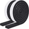 MAGZO Weather Stripping 1 Inch W X 1/2 Inch T, Foam Insulation Strips High Resilience Total Length 13 Feet (6.5 ft x 2 Rolls)