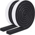 MAGZO Weather Stripping 1 Inch W X 1/2 Inch T, Foam Insulation Strips High Resilience Total Length 13 Feet (6.5 ft x 2 Rolls)